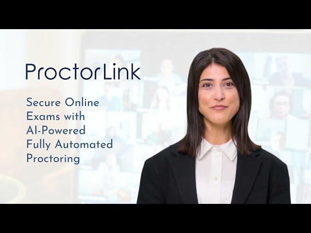 ProctorLink product demo video thumbnail